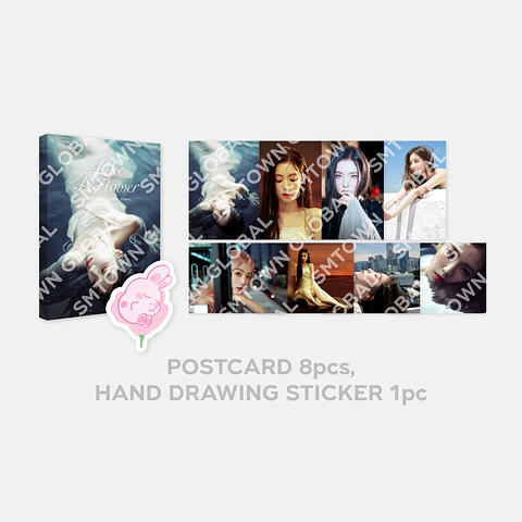 POSTCARD SET - IRENE 'Like A Flower - The 1st Mini Album' MD