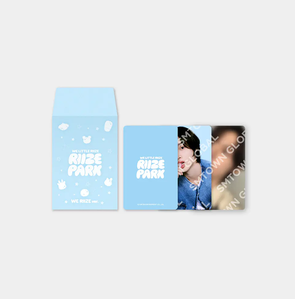 RANDOM TRADING CARD SET [WE RIIZE ver.] - RIIZE CHARACTER POP-UP 'WE LITTLE RIIZE @RIIZE PARK' MD 1
