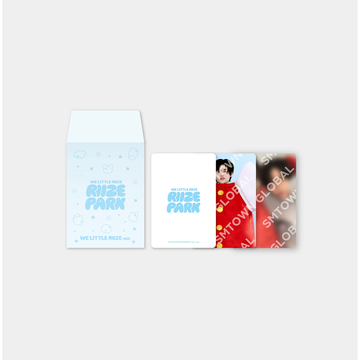 RANDOM TRADING CARD SET [WE LITTLE RIIZE ver.] - RIIZE CHARACTER POP-UP 'WE LITTLE RIIZE @RIIZE PARK' MD 1