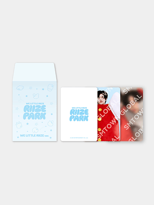 RANDOM TRADING CARD SET [WE LITTLE RIIZE ver.] - RIIZE CHARACTER POP-UP 'WE LITTLE RIIZE @RIIZE PARK' MD