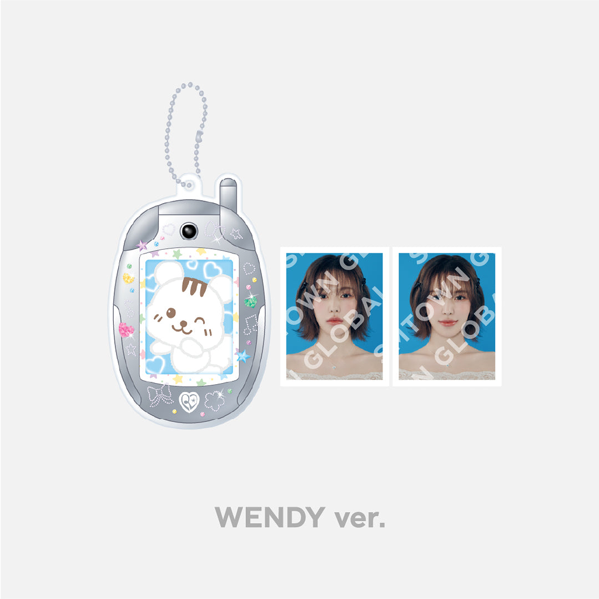PHOTO HOLDER KEY RING - 2024 Red Velvet FANCON TOUR 'HAPPINESS : My Dear, ReVe1uv' MD 5