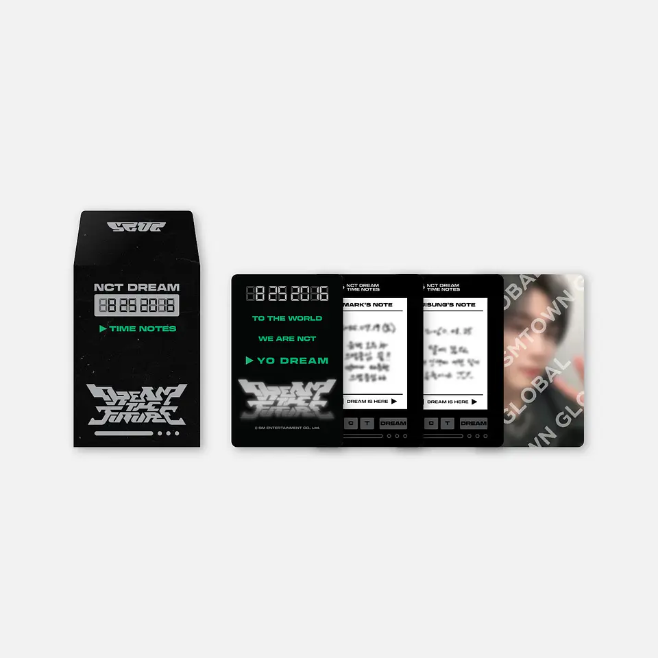 TIME NOTE SET - 2025 NCT DREAM TOUR <THE DREAM SHOW 4 : DREAM THE FUTURE> MD 1