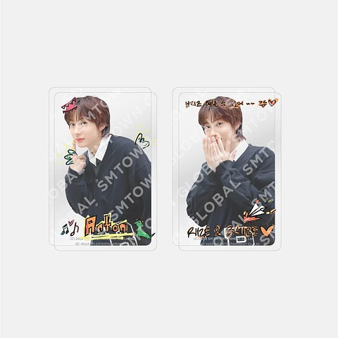 LAYERED PHOTO CARD SET - 2024 RIIZE 'RIIZE UP' POP-UP MD