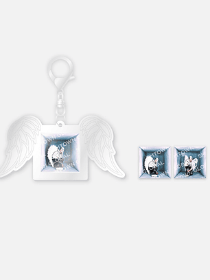 MINI FRAME KEY RING SET - KEY The 3rd Album 'HUNTER' MD