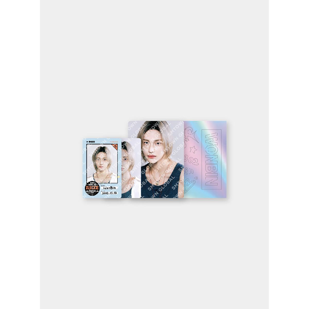 ID CARD + DECO STICKER SET - 2024 RIIZE FAN-CON 'RIIZING DAY' 1