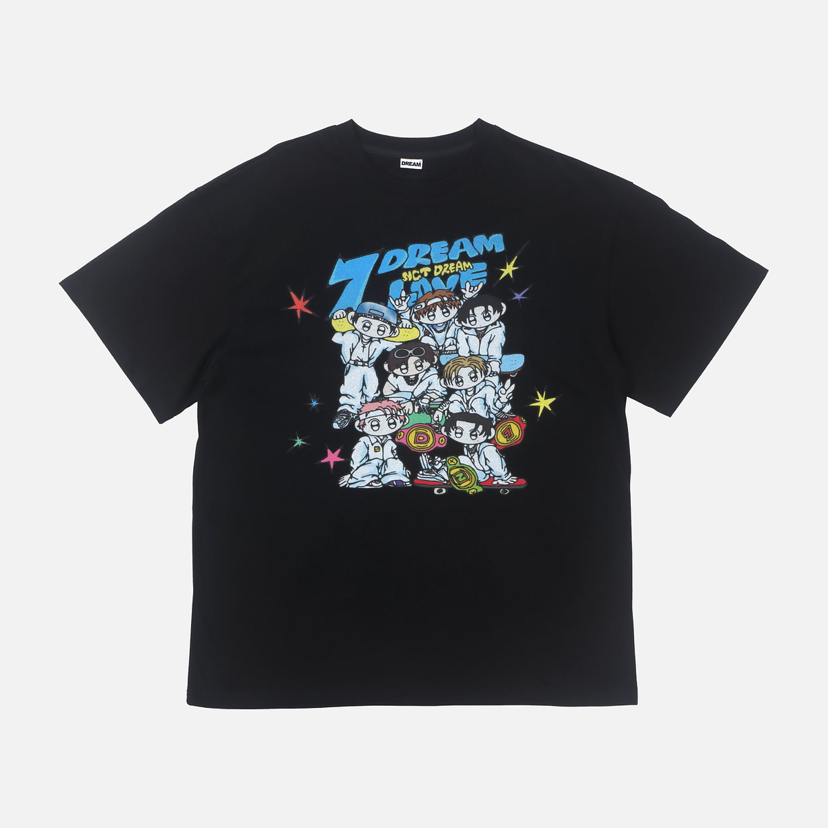 T-SHIRT (ILLUSTRATION ver,) - NCT DREAM POP-UP [TIME RIDERS] MD 1