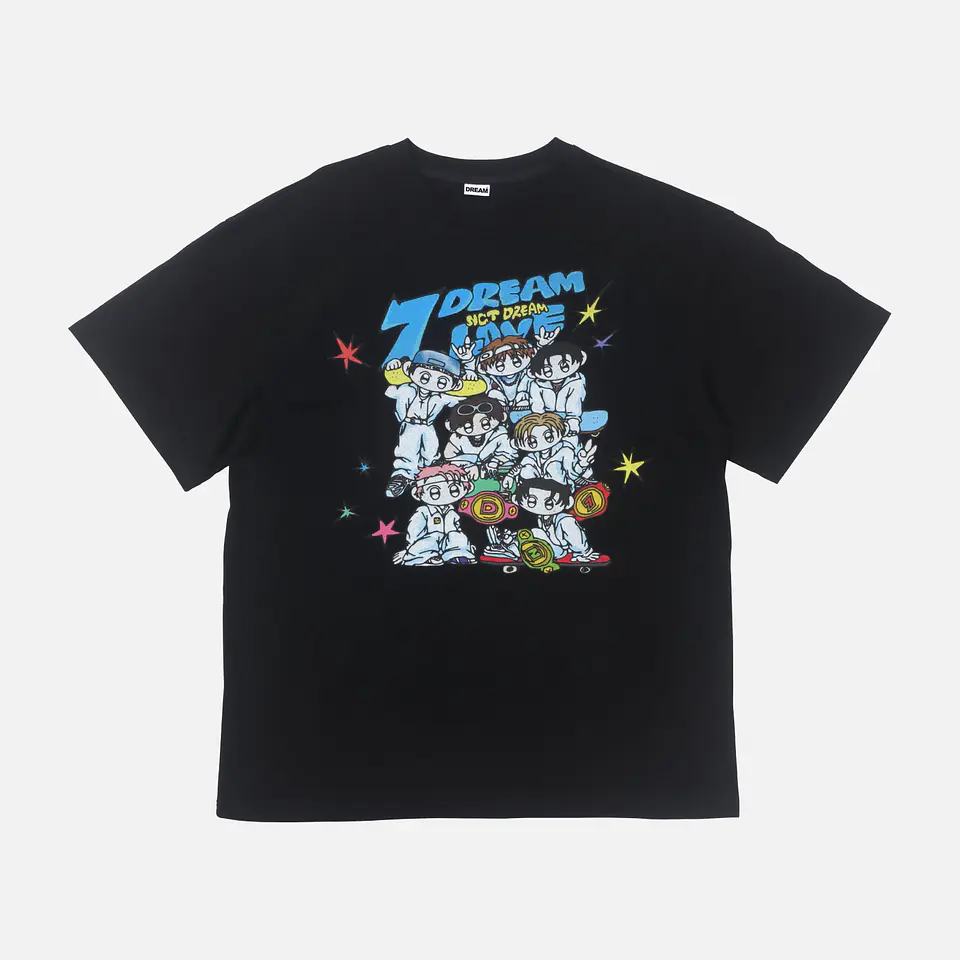 T-SHIRT (ILLUSTRATION ver,) - NCT DREAM POP-UP [TIME RIDERS] MD 1