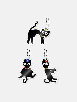 CANELE ACRYLIC KEY RING - 2024 TEN FIRST FAN-CON '1001' MD