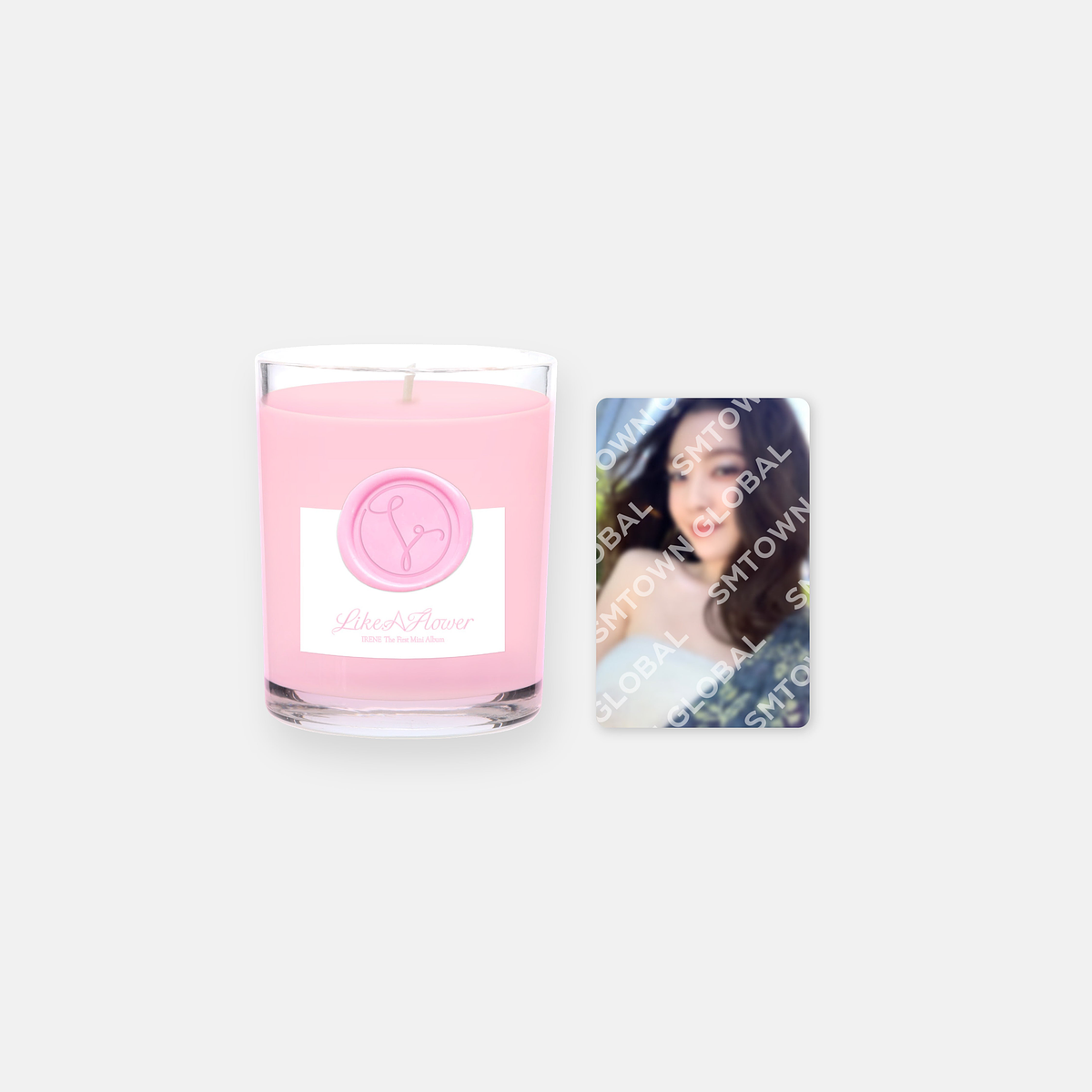SECRET MESSAGE CANDLE SET - IRENE 'Like A Flower - The 1st Mini Album' MD 2