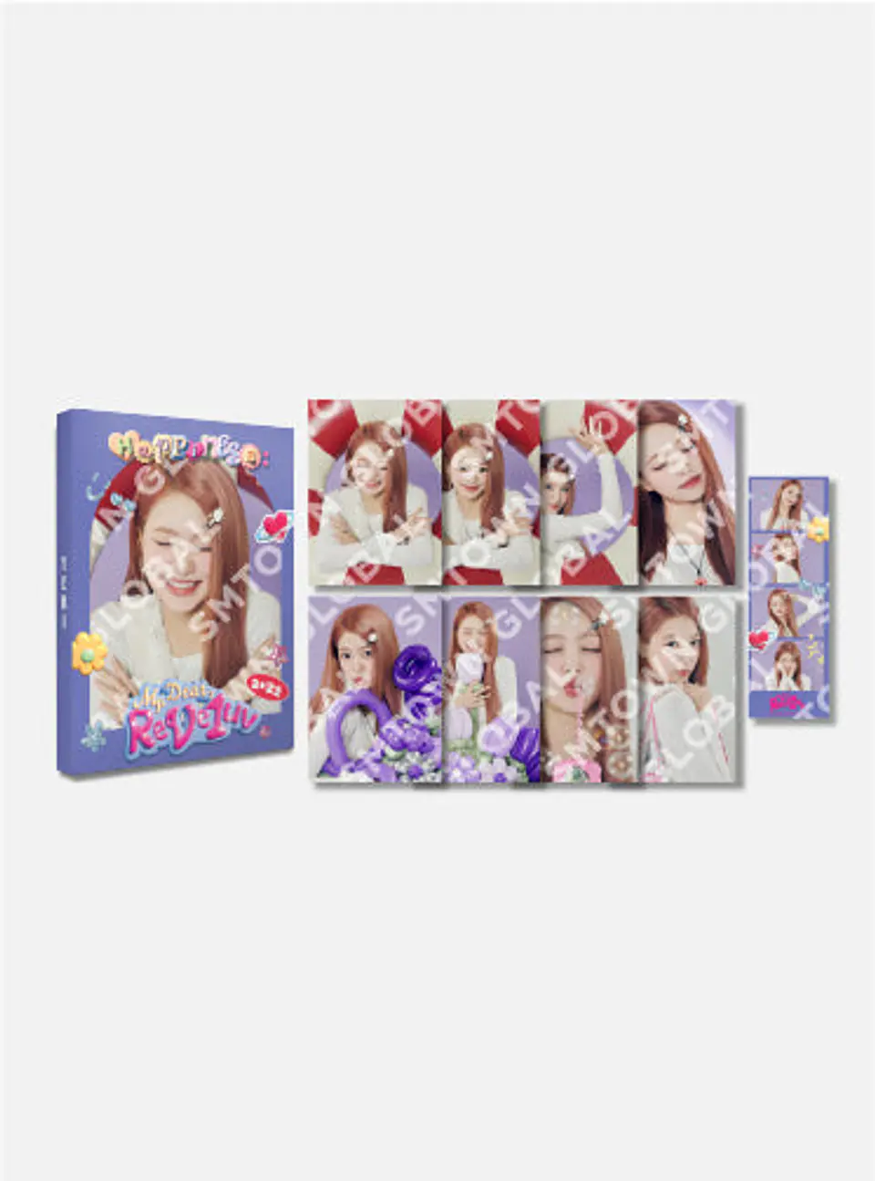 POSTCARD BOOK SET - 2024 Red Velvet FANCON TOUR 'HAPPINESS : My Dear, ReVe1uv' MD 1