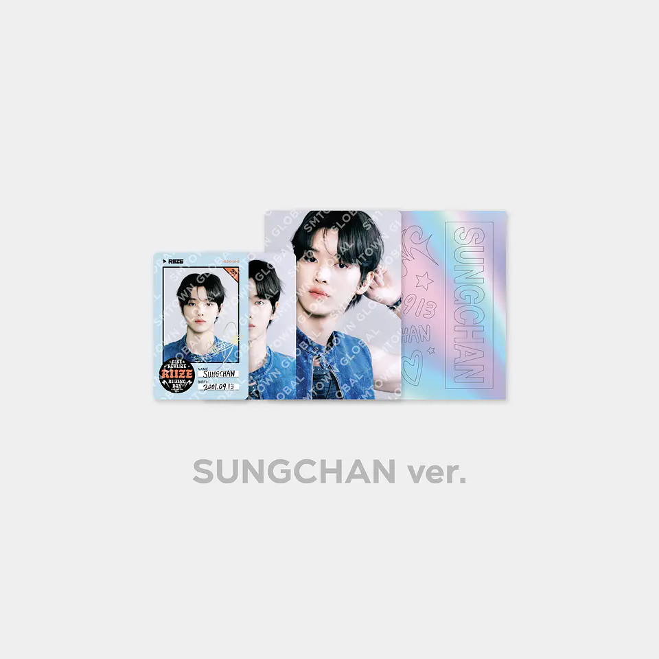 ID CARD + DECO STICKER SET - 2024 RIIZE FAN-CON 'RIIZING DAY' 4