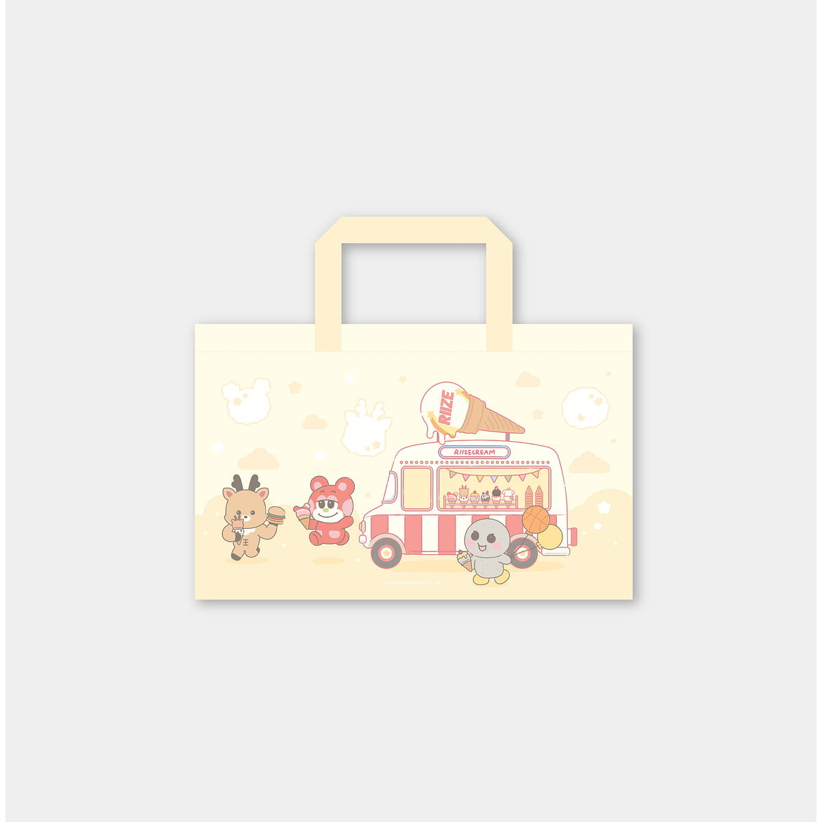 TARPAULIN BAG - RIIZE CHARACTER POP-UP 'WE LITTLE RIIZE @RIIZE PARK' MD 1