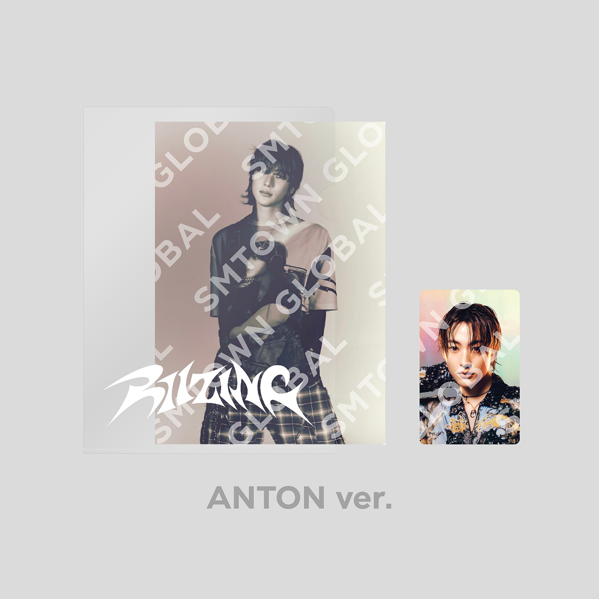 POSTCARD + HOLOGRAM PHOTO CARD SET - RIIZE 'RIIZING - The 1st Mini Album' MD 8