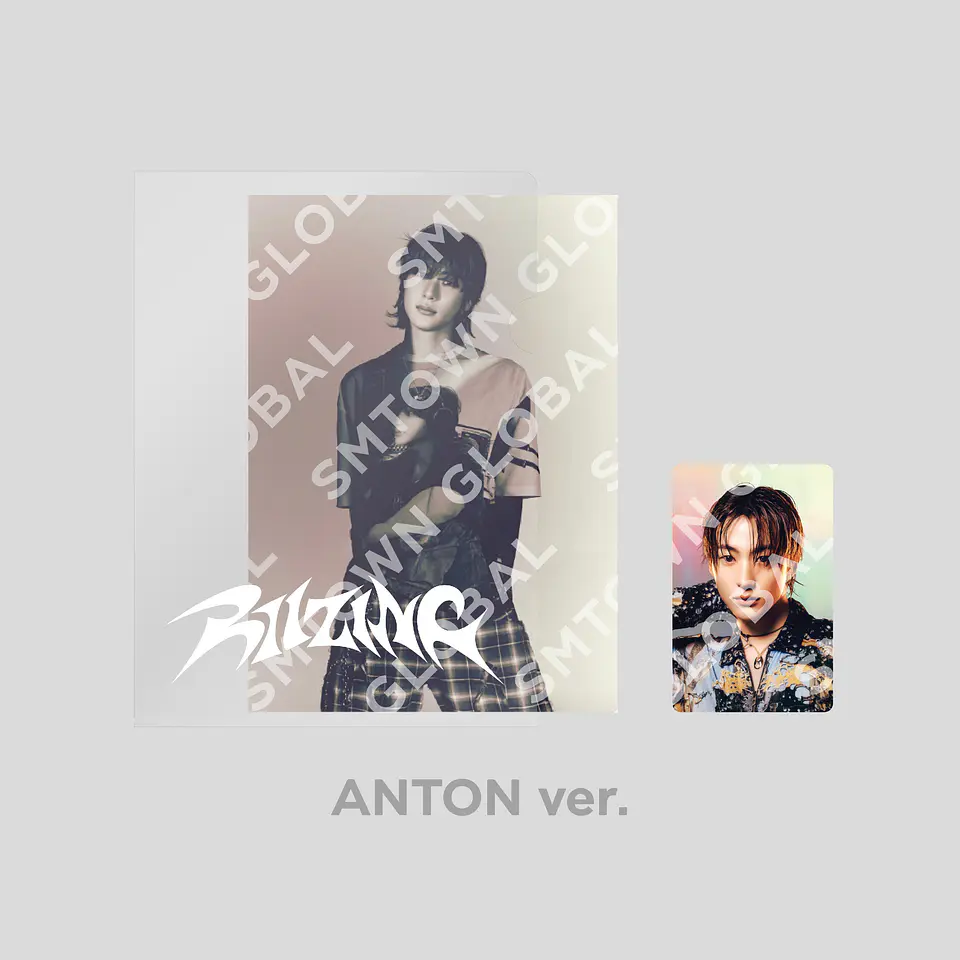 POSTCARD + HOLOGRAM PHOTO CARD SET - RIIZE 'RIIZING - The 1st Mini Album' MD 8