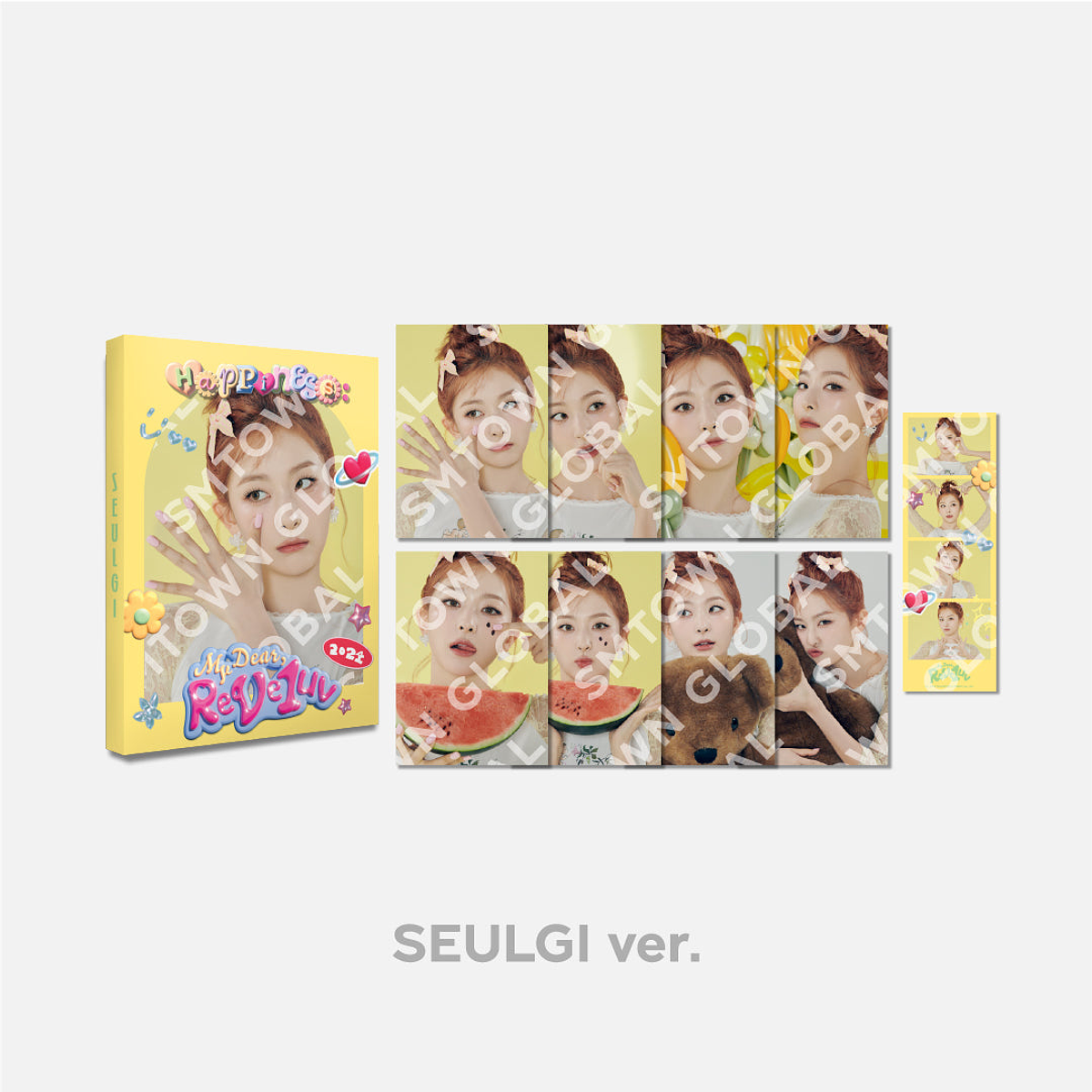 POSTCARD BOOK SET - 2024 Red Velvet FANCON TOUR 'HAPPINESS : My Dear, ReVe1uv' MD 3