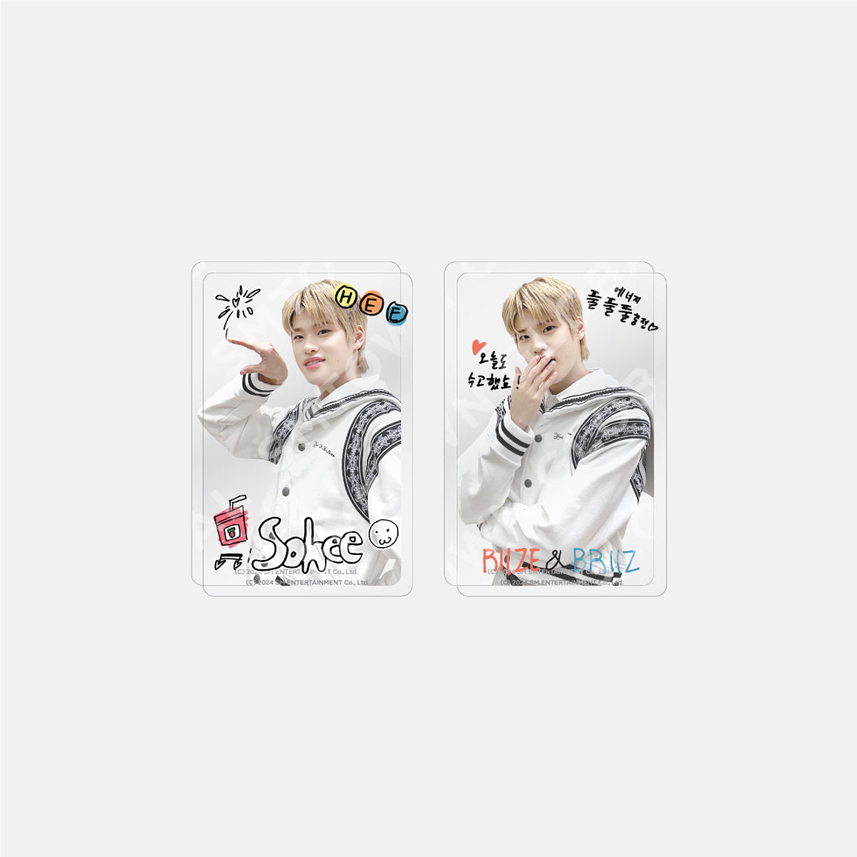 LAYERED PHOTO CARD SET - 2024 RIIZE 'RIIZE UP' POP-UP MD 10
