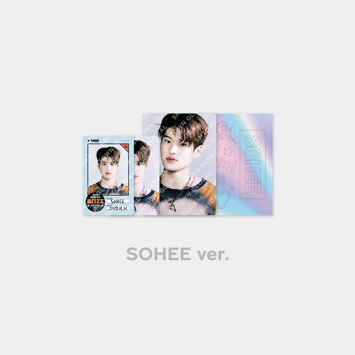 ID CARD + DECO STICKER SET - 2024 RIIZE FAN-CON 'RIIZING DAY' 6