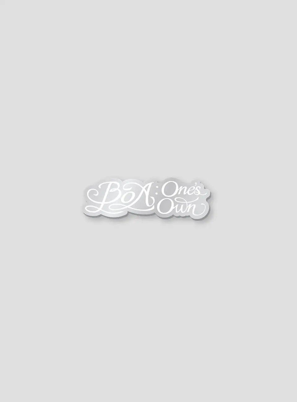 BADGE - BoA LIVE TOUR - BoA : One's Own MD 1