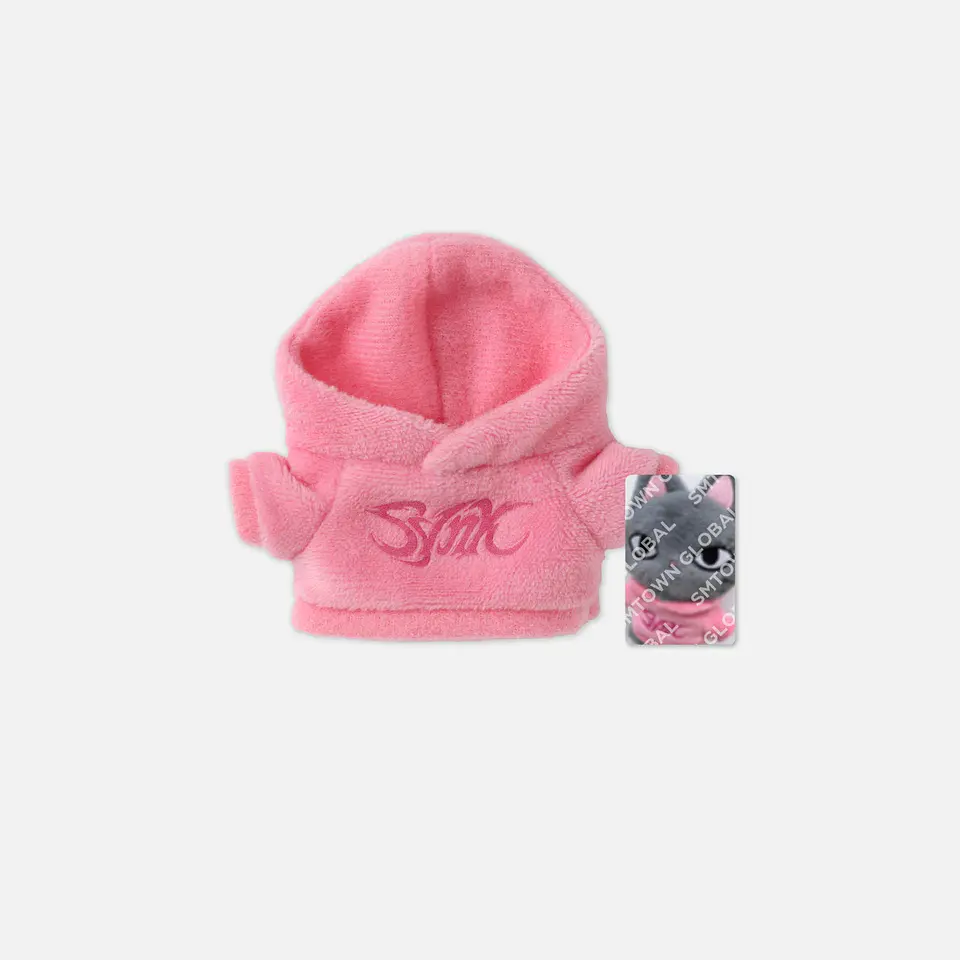 DOLL PINK HOODIE SET - 2025 aespa LIVE TOUR - SYNK : PARALLEL LINE - ENCORE MD 1