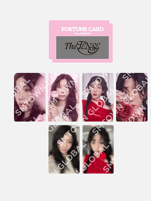 FORTUNE SCRATCH CARD SET - TAEYEON CONCERT - The TENSE MD