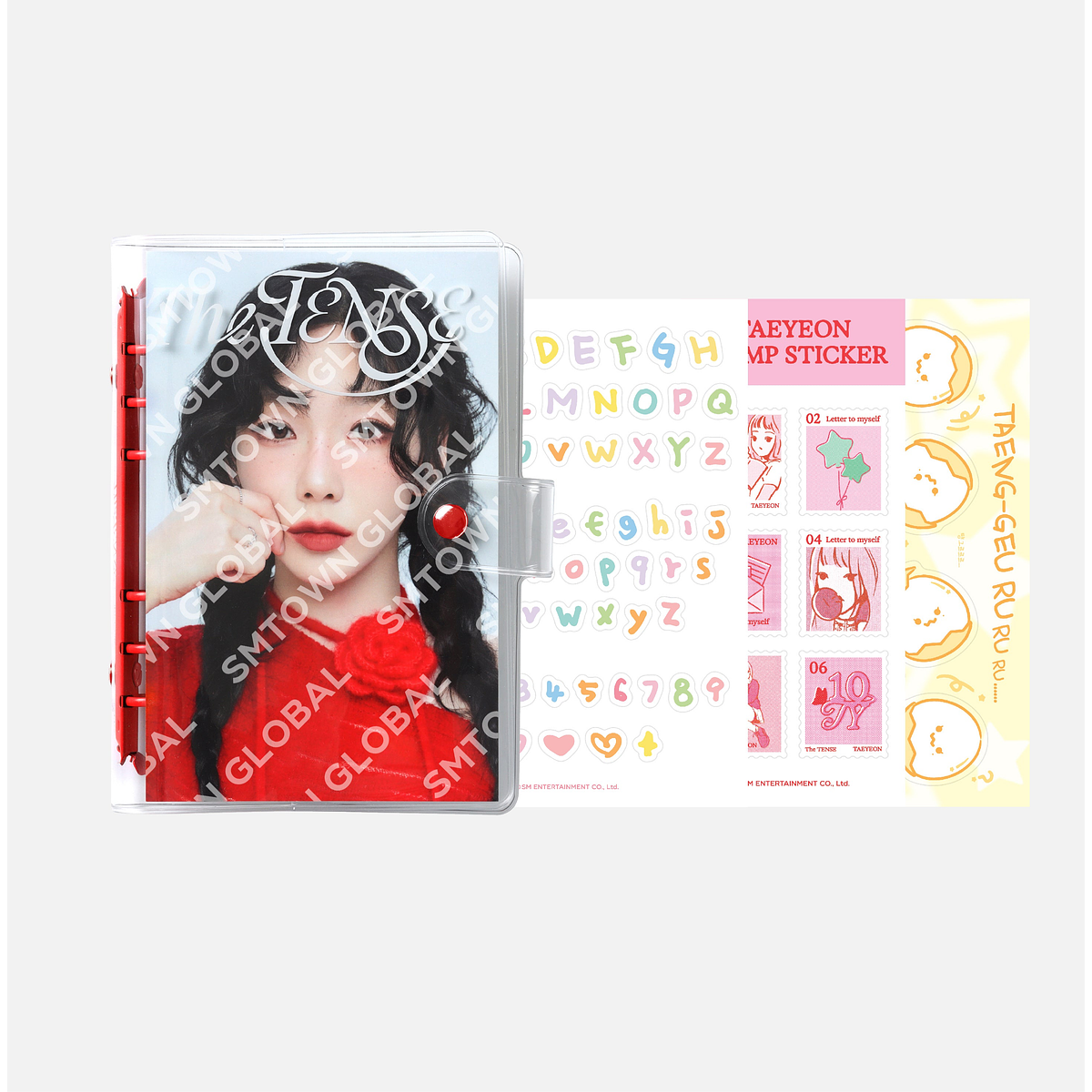 PHOTO CARD BINDER + STICKER SET - TAEYEON CONCERT - The TENSE MD 1