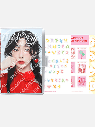 PHOTO CARD BINDER + STICKER SET - TAEYEON CONCERT - The TENSE MD