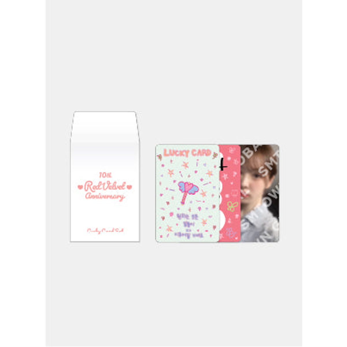 LUCKY CARD SET - Red Velvet 10th Anniversary MD 1