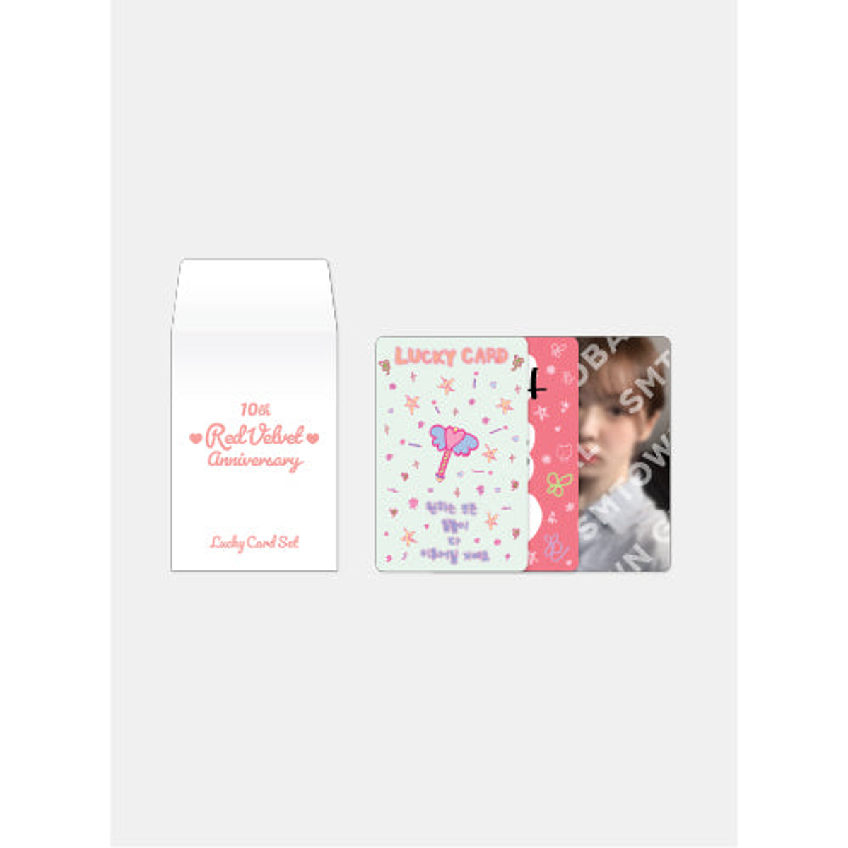 LUCKY CARD SET - Red Velvet 10th Anniversary MD 2