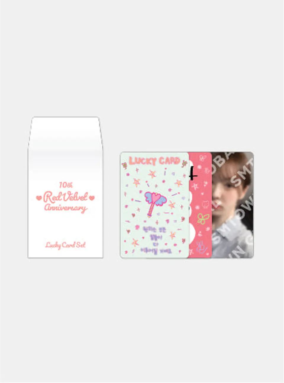 LUCKY CARD SET - Red Velvet 10th Anniversary MD 2