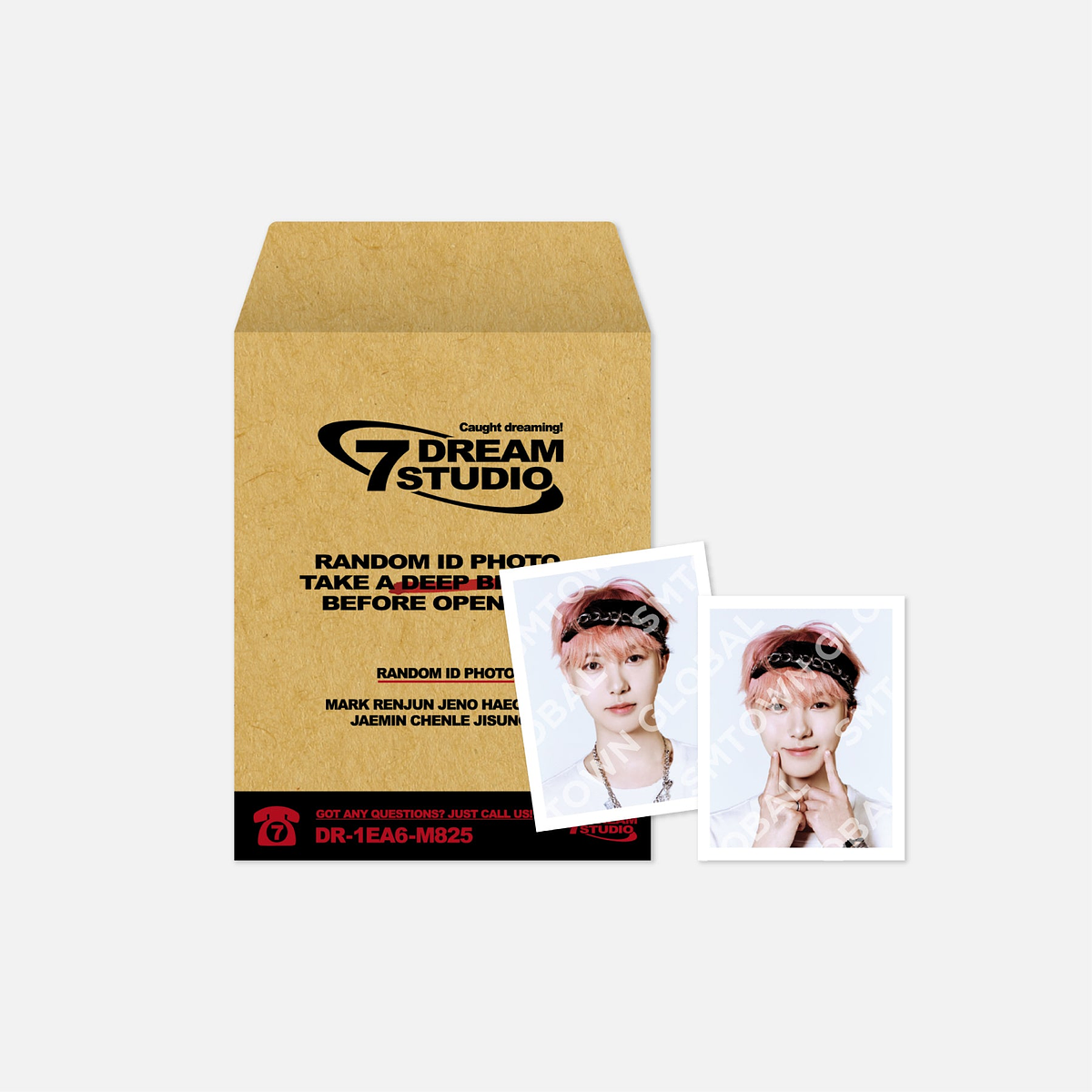 RANDOM ID PHOTO SET- NCT DREAM POP-UP [TIME RIDERS] MD 1