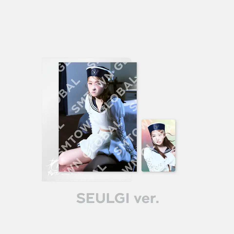 POSTCARD+HOLOGRAM PHOTO CARD SET - Red Velvet 'Cosmic' Album MD 3