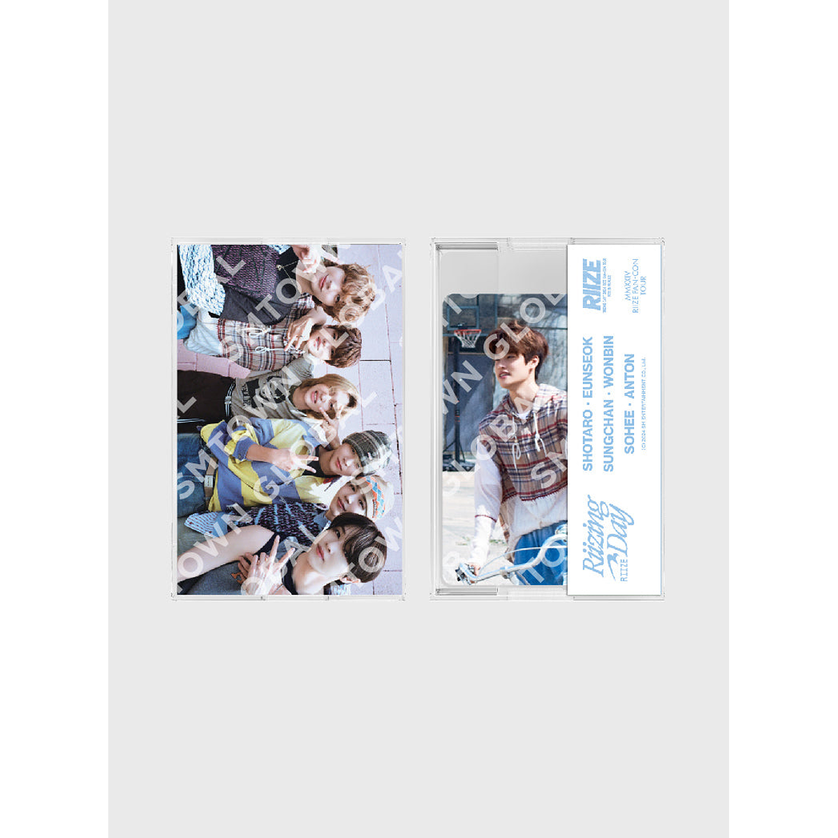 CASSETTE TAPE PHOTO SET - 2024 RIIZE FAN-CON 'RIIZING DAY' FINALE MD 1