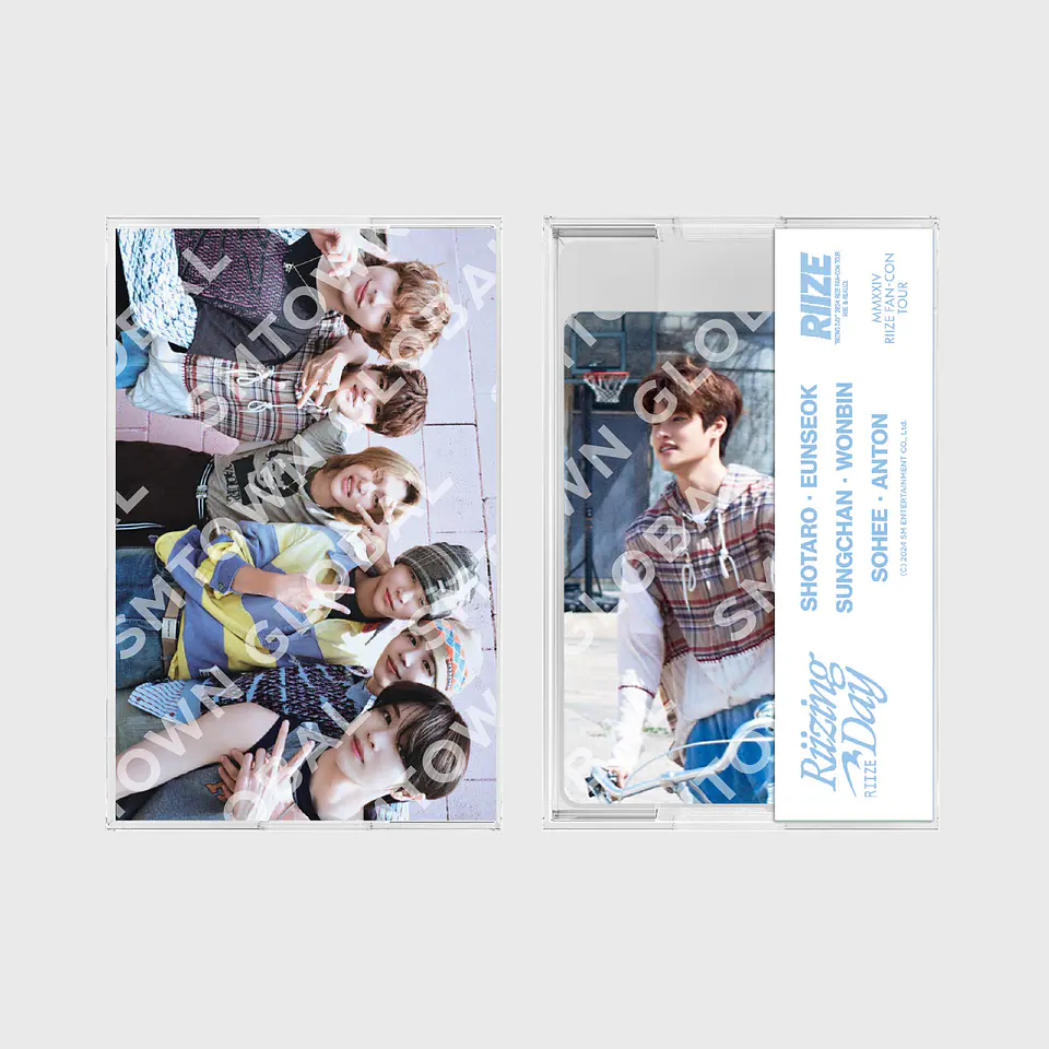 CASSETTE TAPE PHOTO SET - 2024 RIIZE FAN-CON 'RIIZING DAY' FINALE MD 2