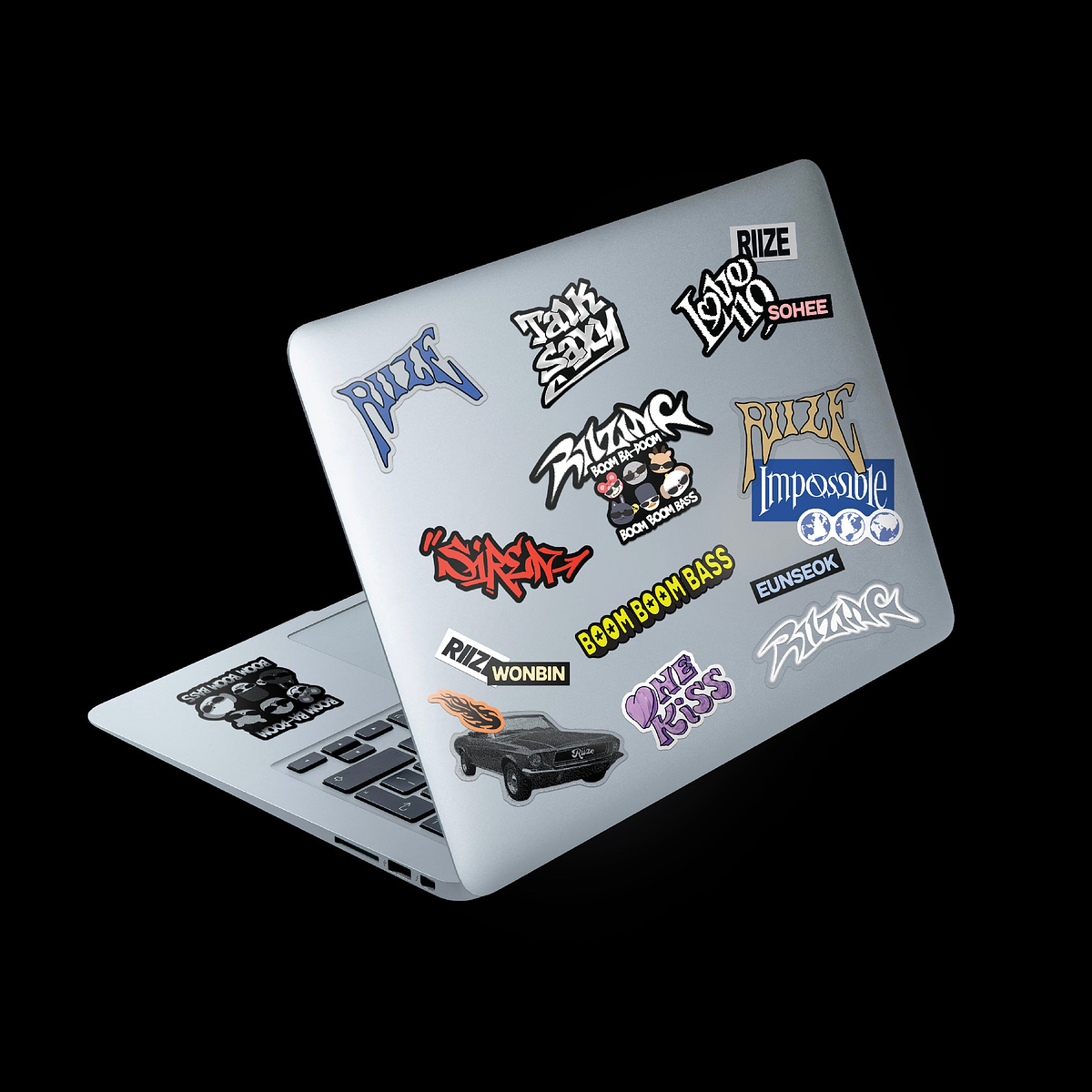 REMOVABLE LAPTOP DECO STICKER SET - RIIZE 'RIIZING - The 1st Mini Album' MD 9