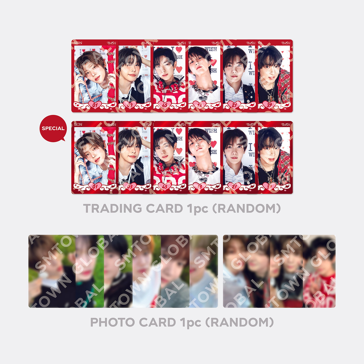 RANDOM TRADING CARD SET [A ver.] - NCT WISH 'LET'S GO STEADY' POP-UP MD 3
