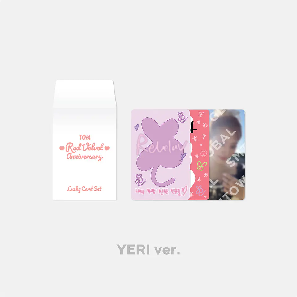 LUCKY CARD SET - Red Velvet 10th Anniversary MD 11