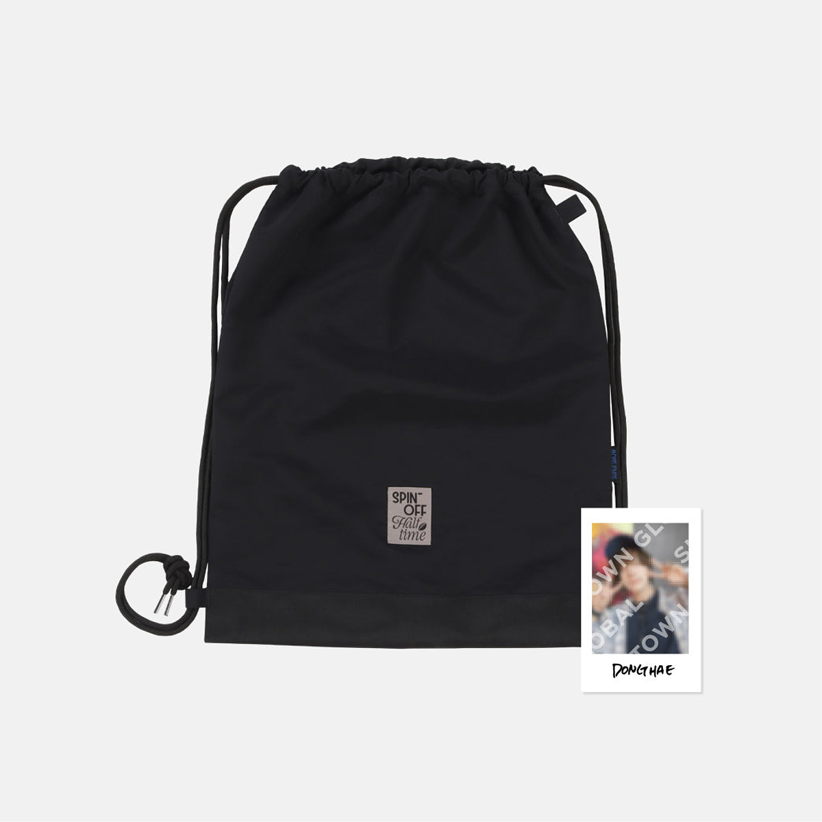 GYM SACK + POLAROID SET - 2024 SUPER JUNIOR 'SUPER SHOW SPIN - OFF : Halftim' MD 1