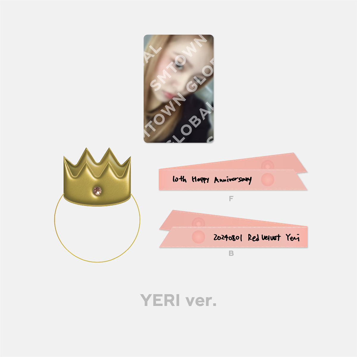 DOLL PROP SET - Red Velvet 10th Anniversary MD 9