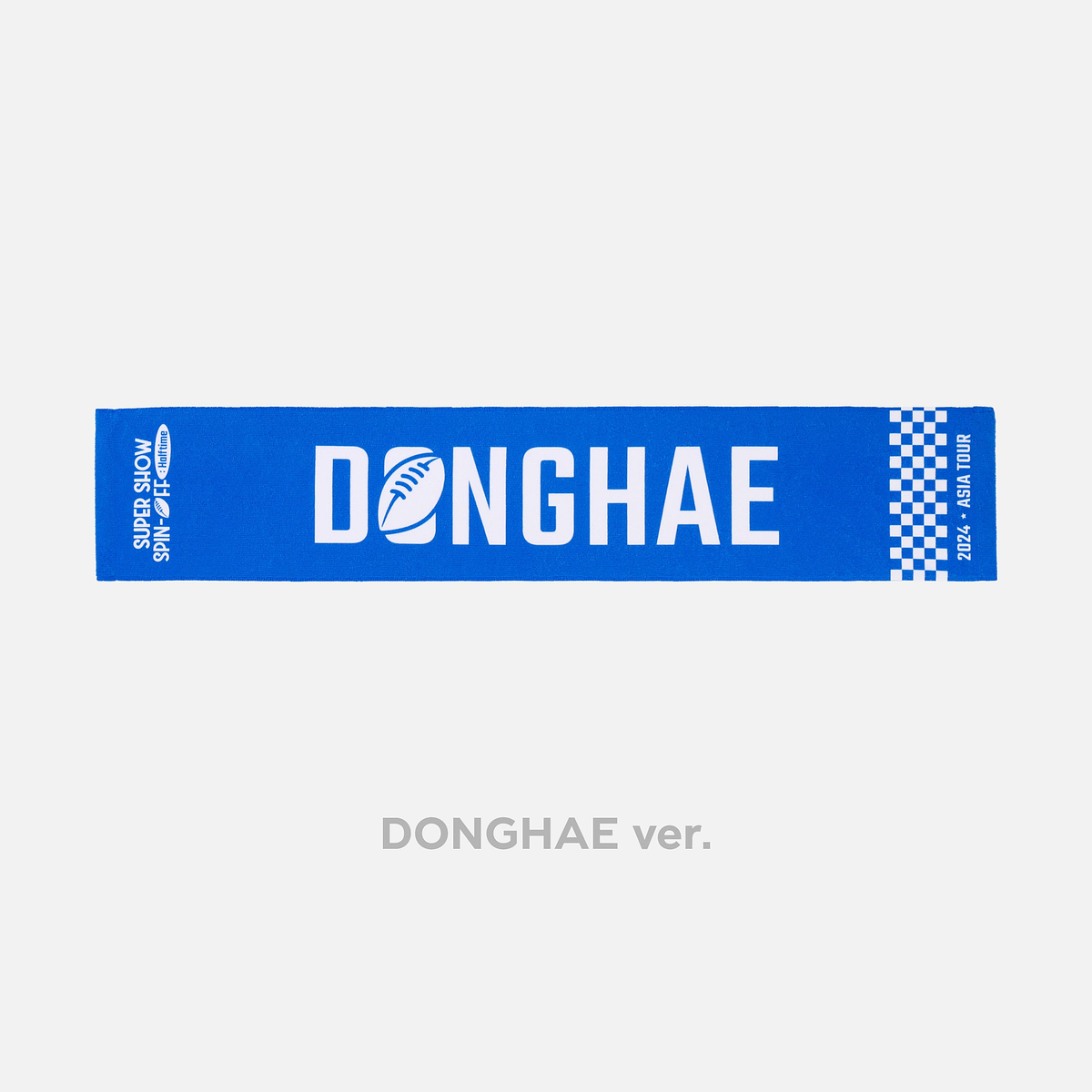 TOWEL SLOGAN + PHOTO CARD SET - 2024 SUPER JUNIOR 'SUPER SHOW SPIN - OFF : Halftime' MD 6