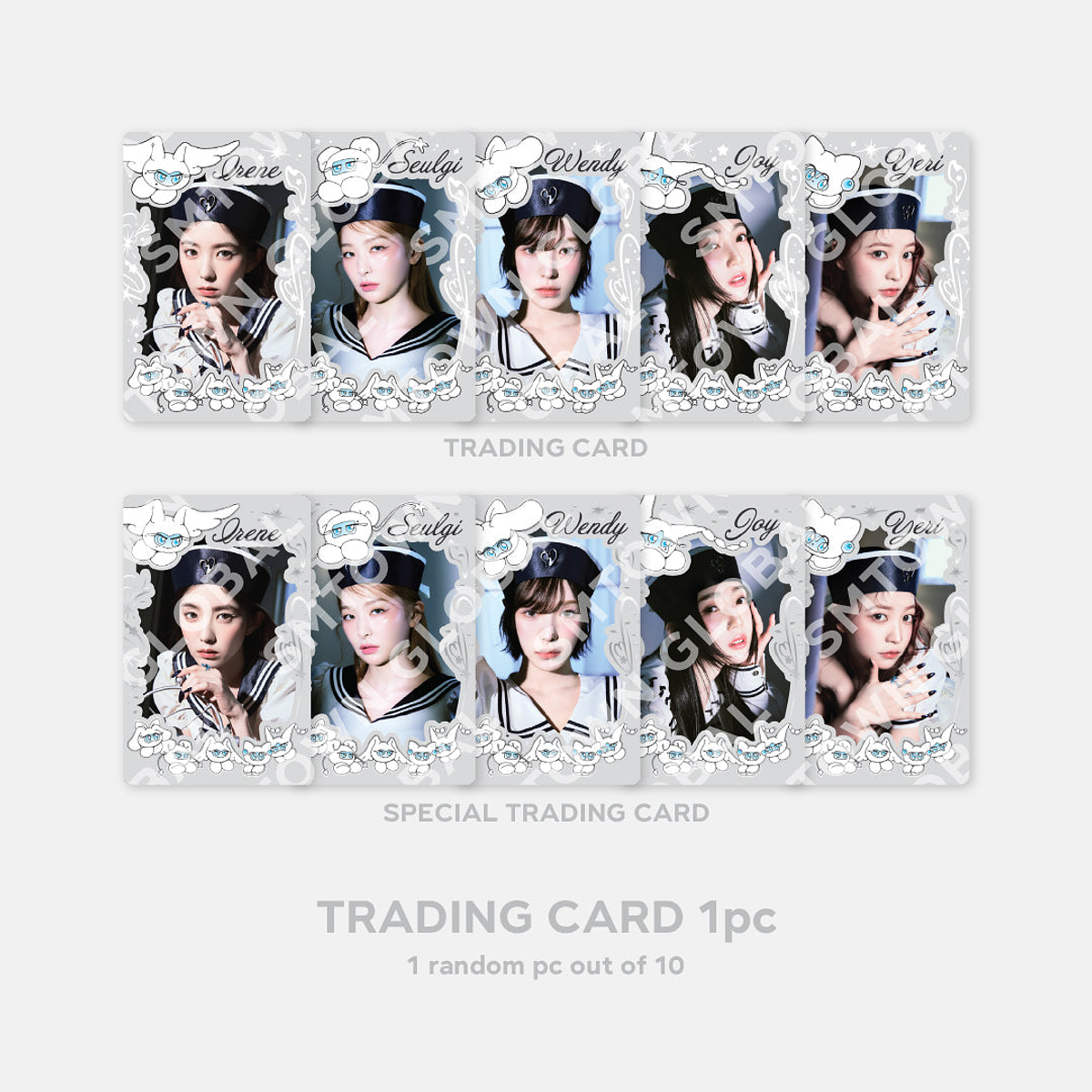 RANDOM TRADING CARD SET - Red Velvet 'Cosmic' Album MD 3