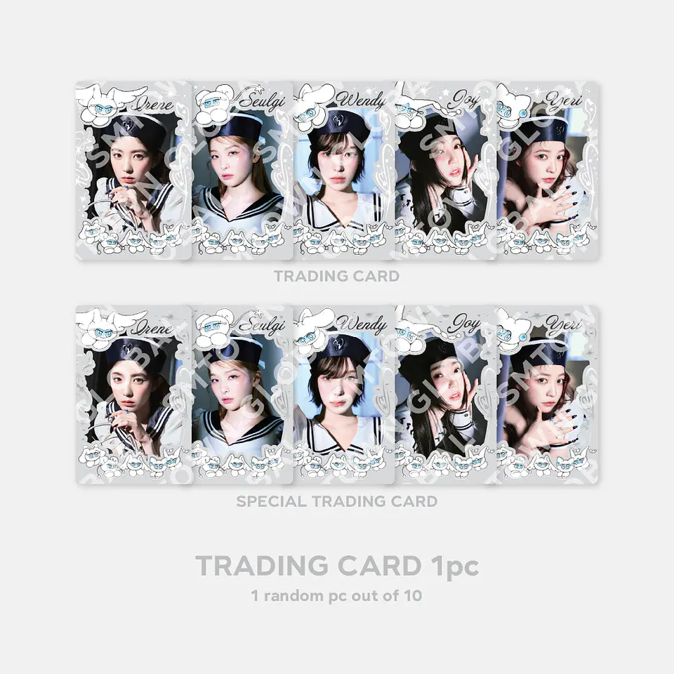 RANDOM TRADING CARD SET - Red Velvet 'Cosmic' Album MD 3
