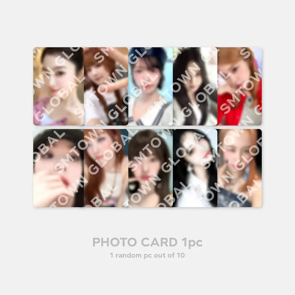 RANDOM TRADING CARD SET - Red Velvet 'Cosmic' Album MD 4