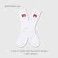 SOCKS SET - RIIZE 'HUG' SPECIAL MD - Miniatura 2