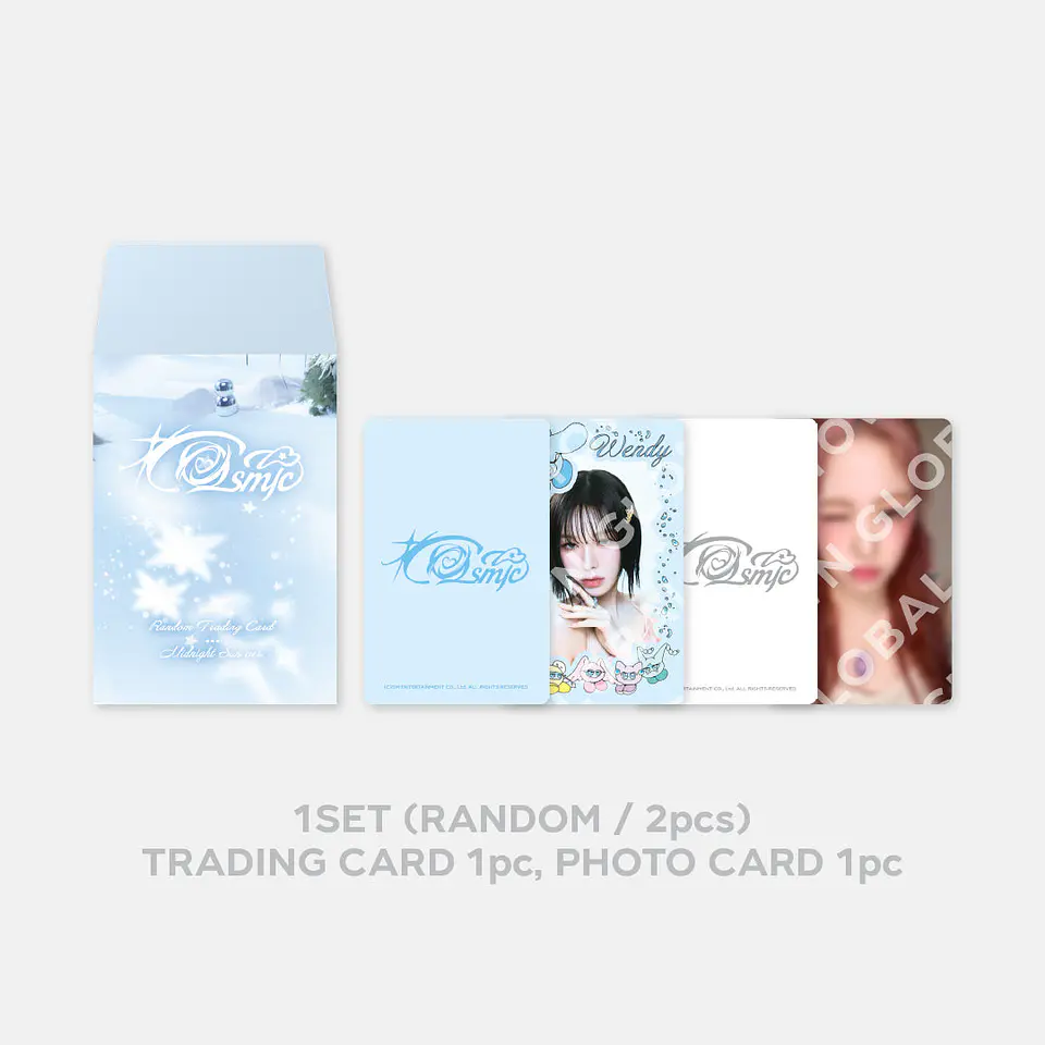 RANDOM TRADING CARD SET - Red Velvet 'Cosmic' Album MD 6