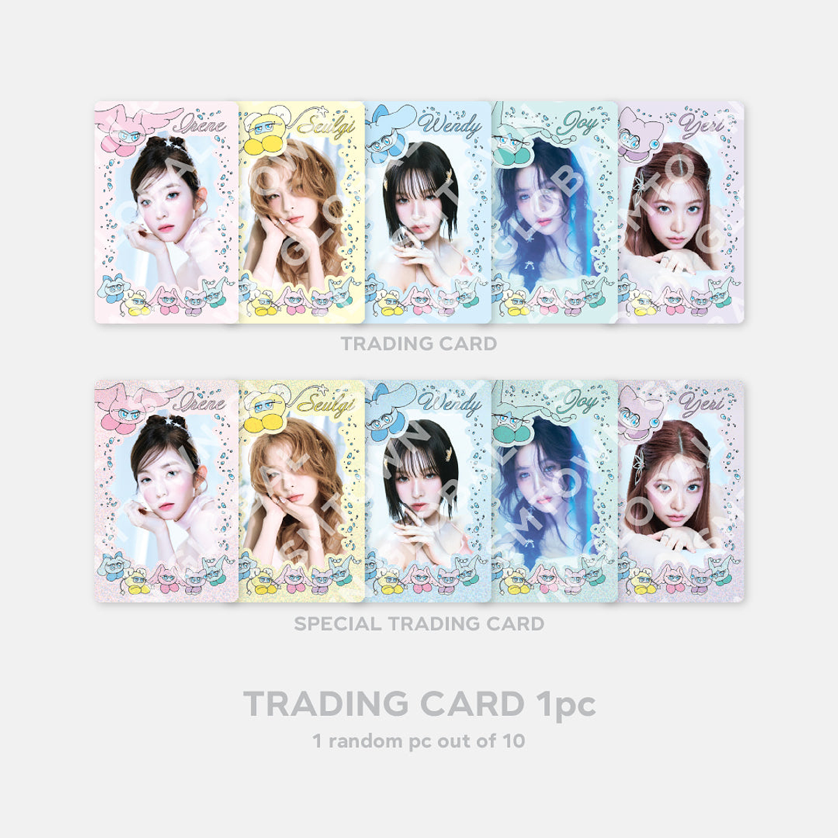 RANDOM TRADING CARD SET - Red Velvet 'Cosmic' Album MD 7