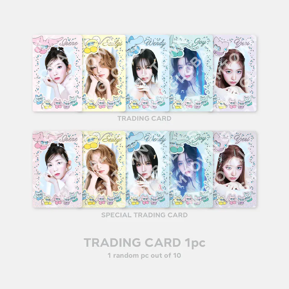 RANDOM TRADING CARD SET - Red Velvet 'Cosmic' Album MD 7
