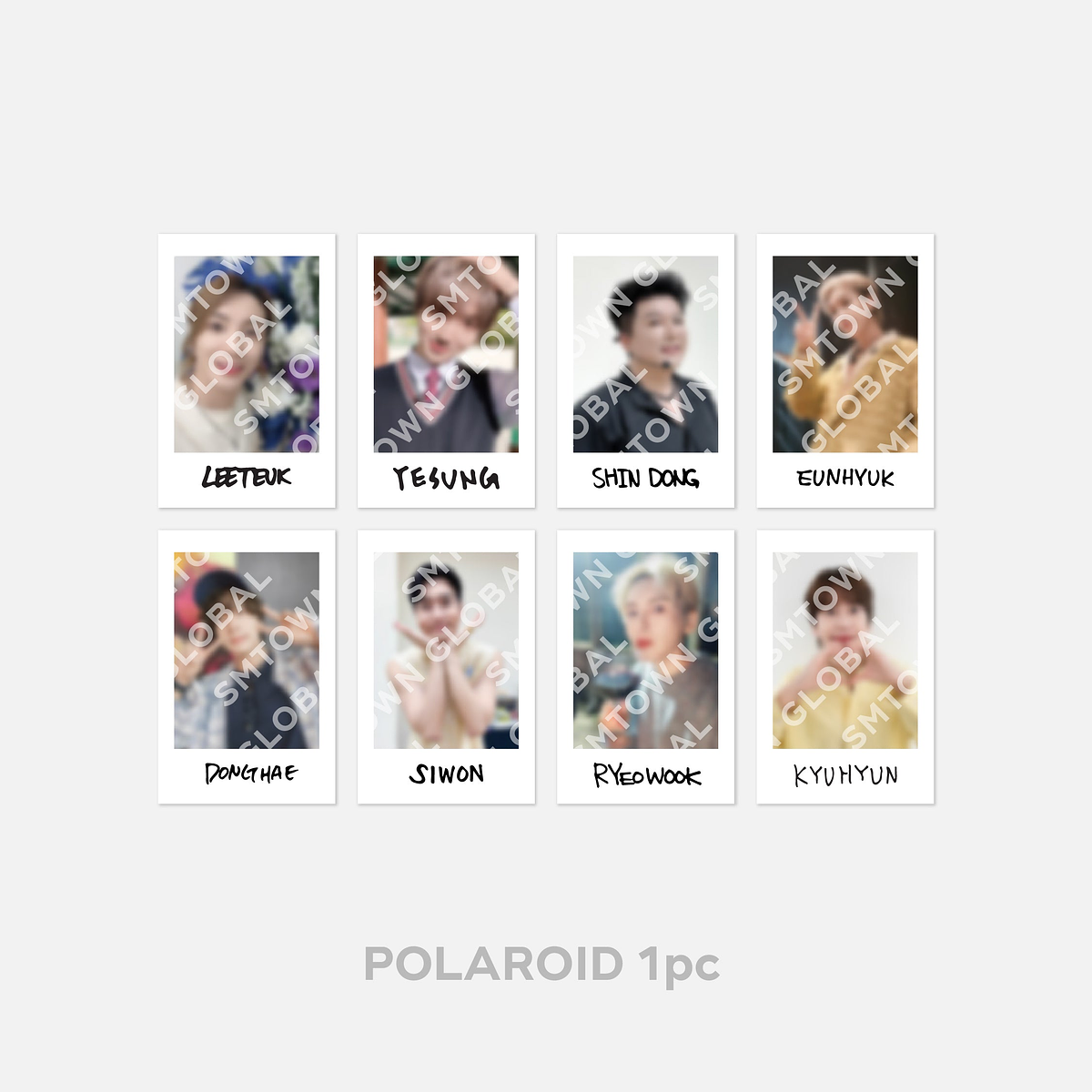 GYM SACK + POLAROID SET - 2024 SUPER JUNIOR 'SUPER SHOW SPIN - OFF : Halftim' MD 7