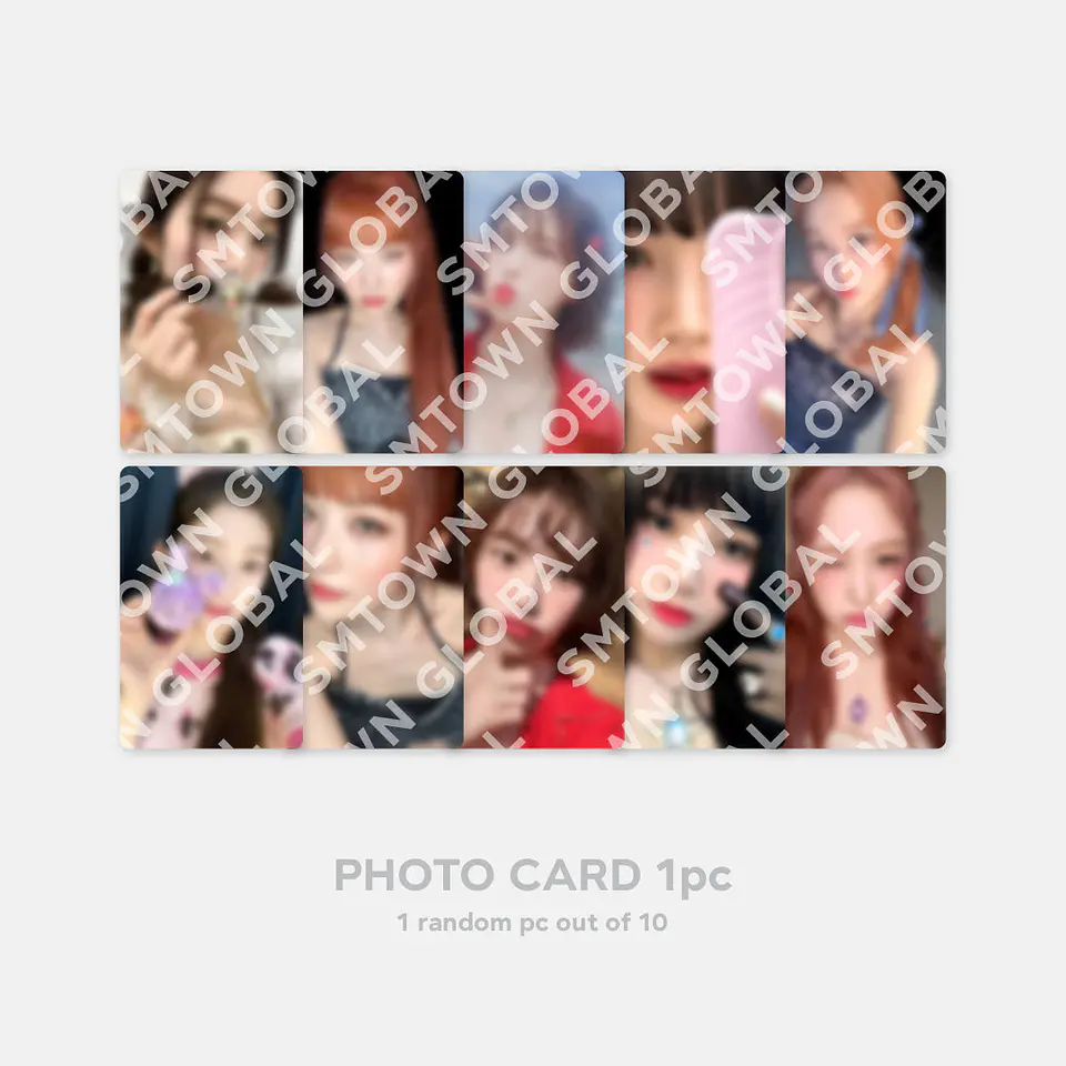 RANDOM TRADING CARD SET - Red Velvet 'Cosmic' Album MD 8