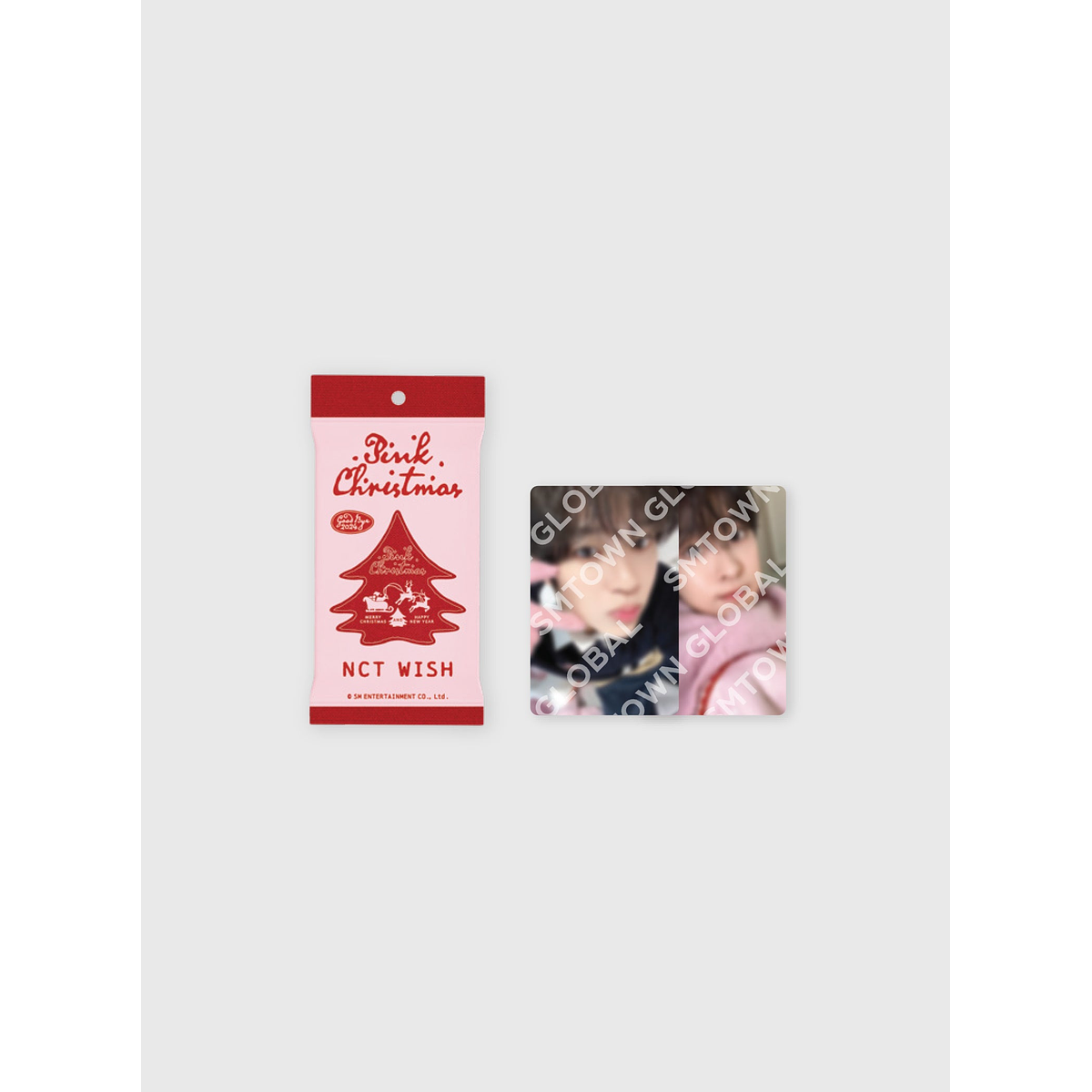 PINK CHRISTMAS RANDOM PACK_NCT WISH - 2024 PINK CHRISTMAS MD 1