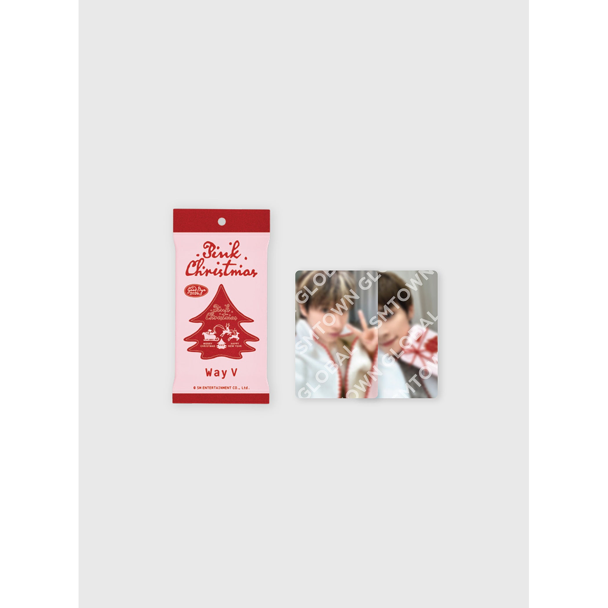 PINK CHRISTMAS RANDOM PACK_WayV - 2024 PINK CHRISTMAS MD 1
